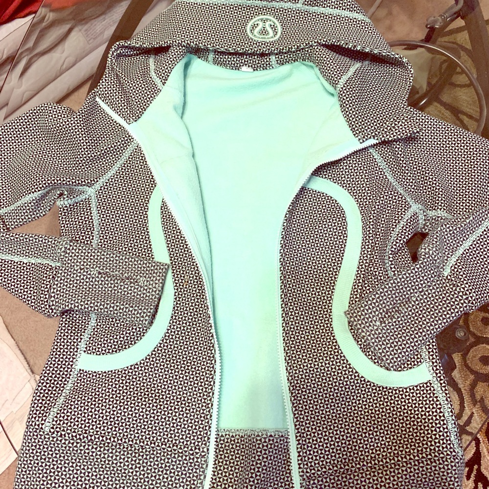 Lululemon jacket with hoodie